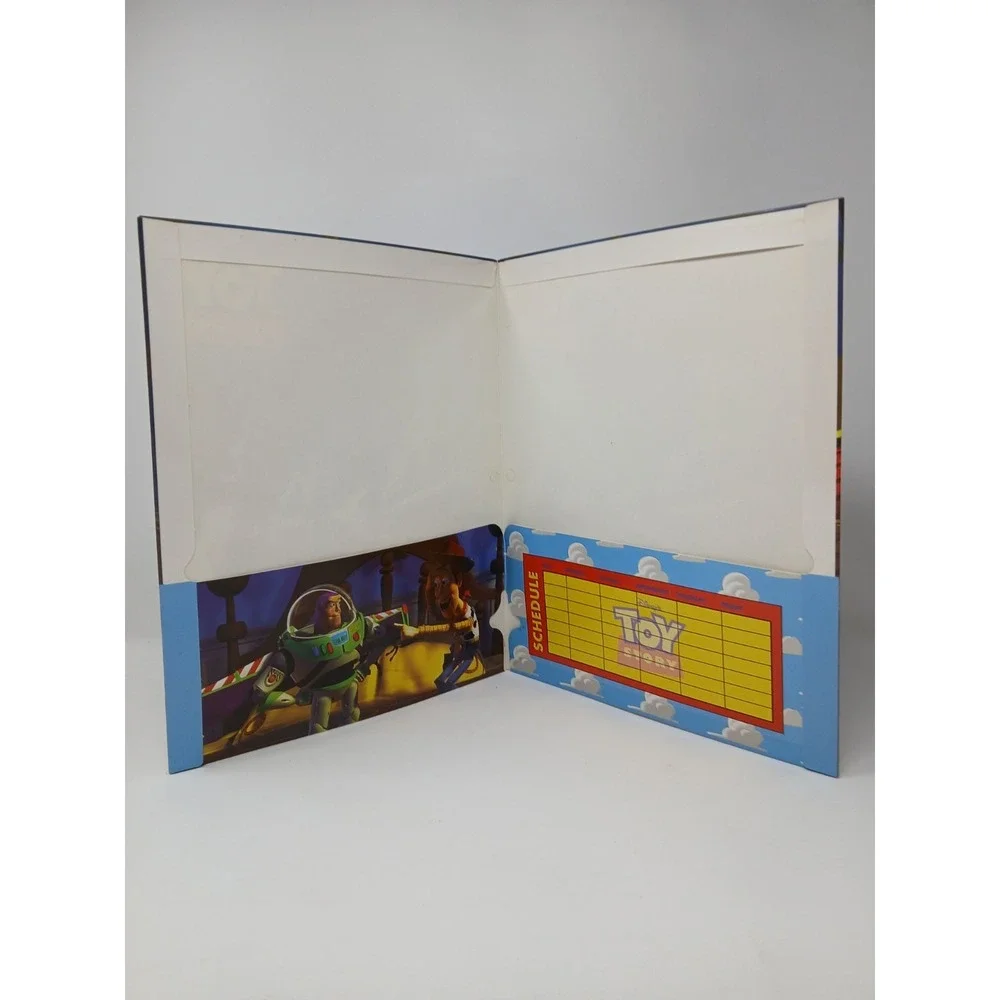 Toy Story Back To School Folders Woody Buzz Lightyear-Set Of 2 Pocket Portfolios